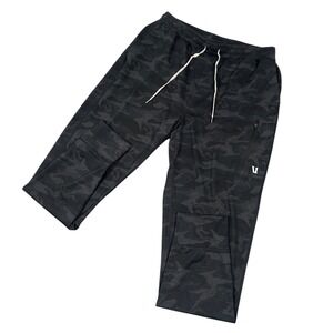 Vuori Sunday Performance Jogger Men L Black Camo Athletic Sweatpants V416
